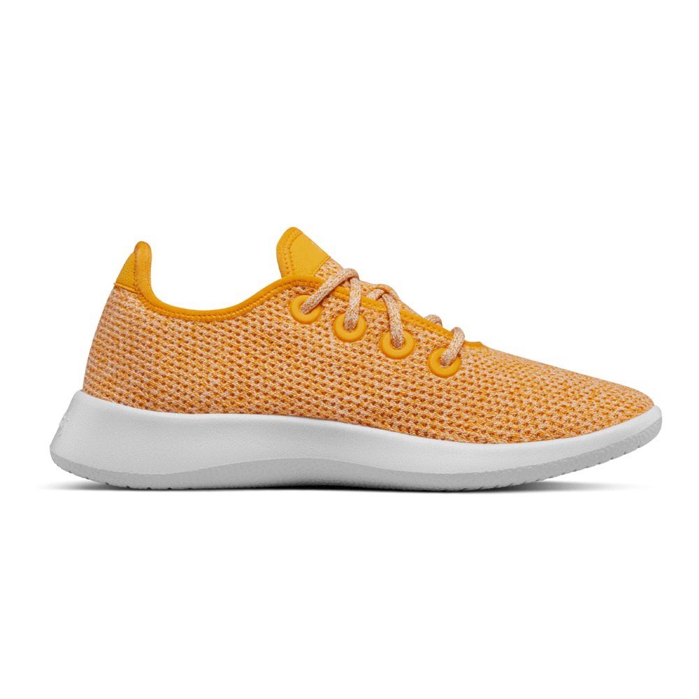 Allbirds Women\'s Tree Runners - Sneakers Yellow - JZY879602